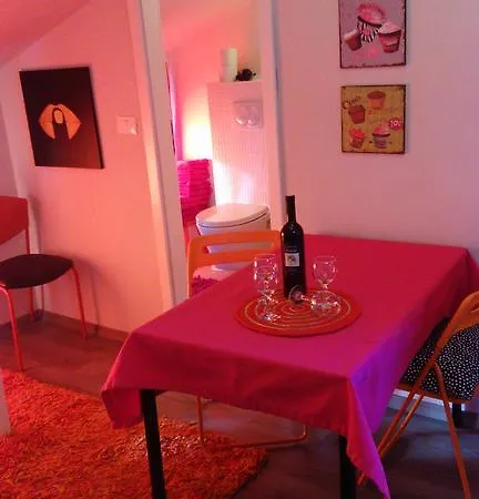 Orange Cube Apartment